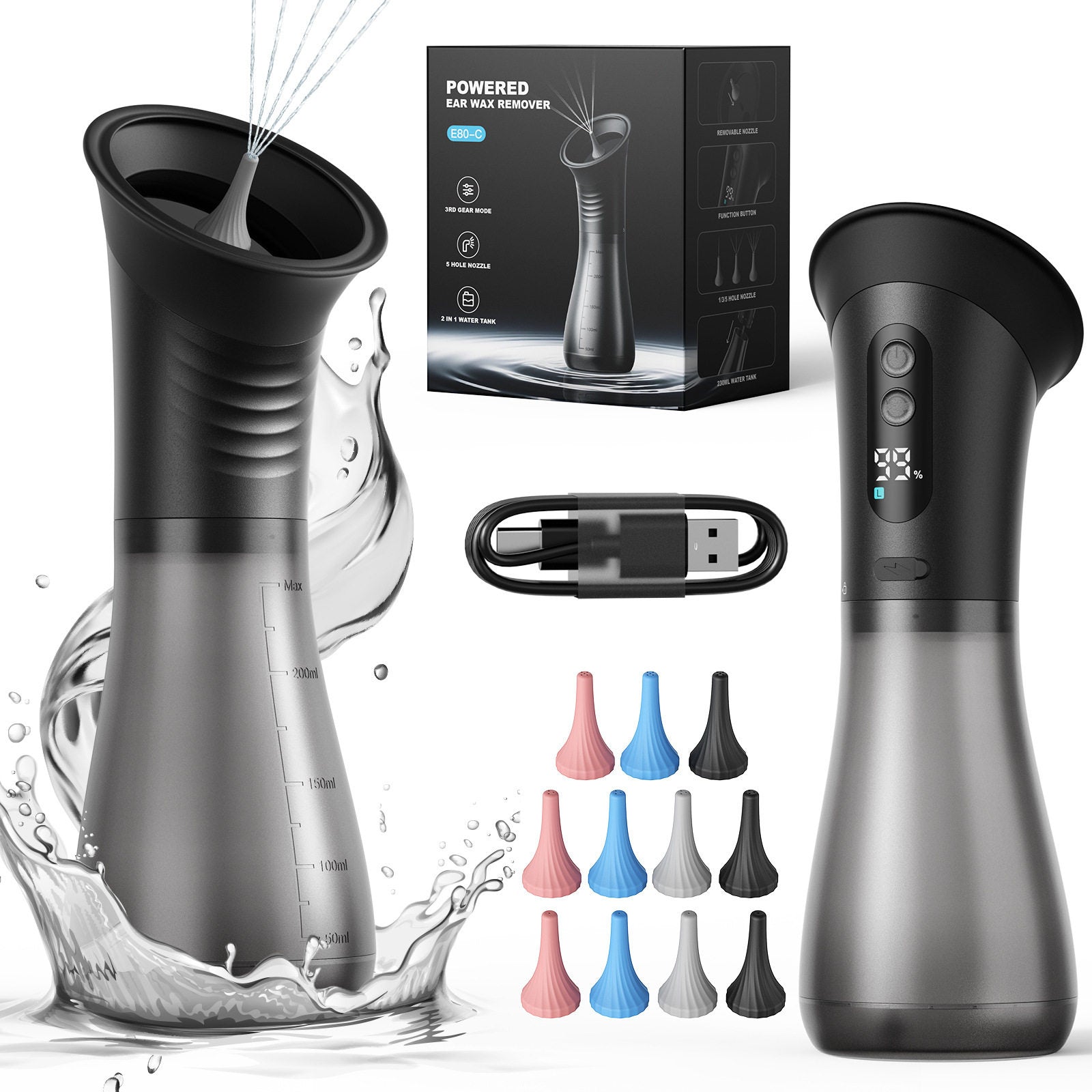 Electric ear cleaner