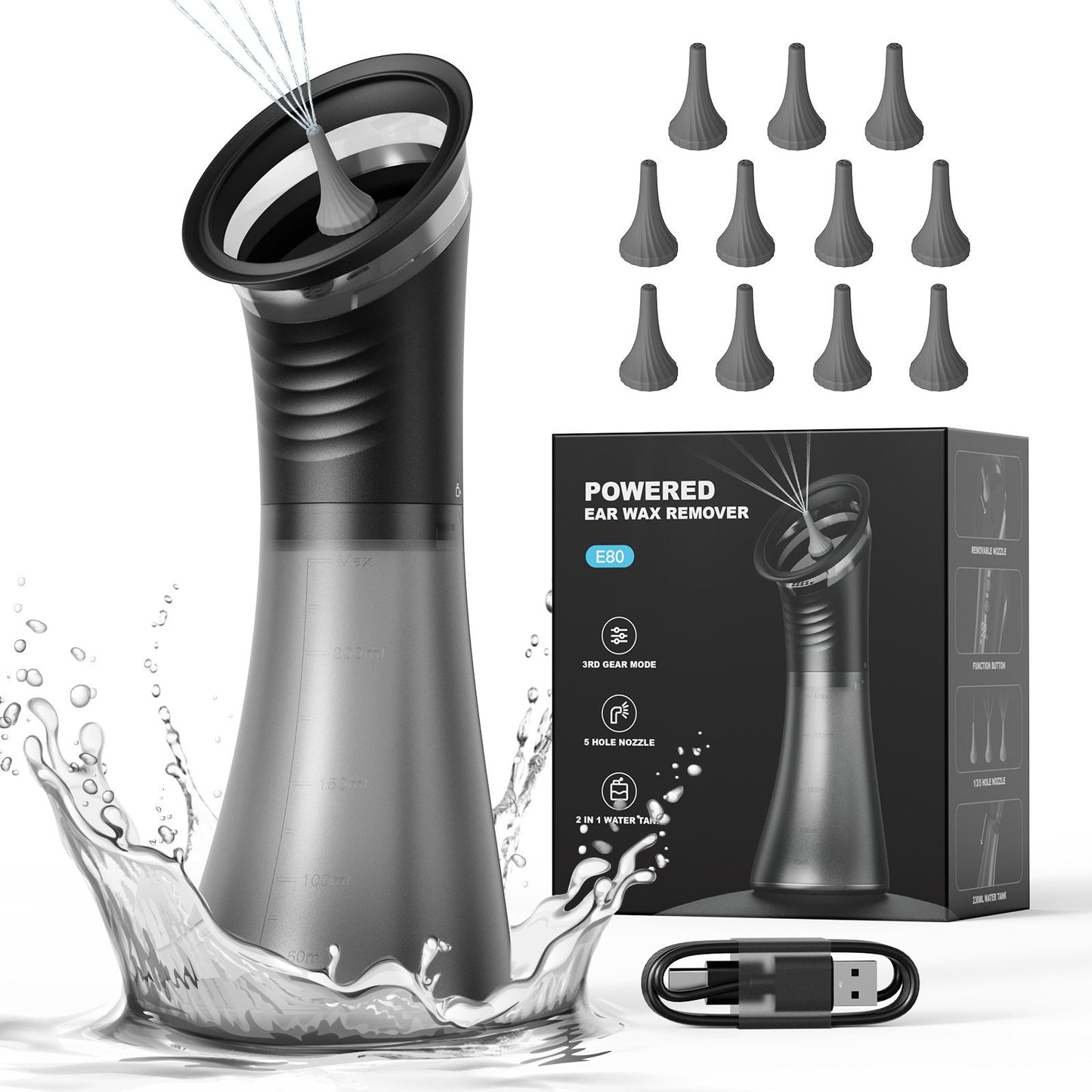 Electric ear cleaner