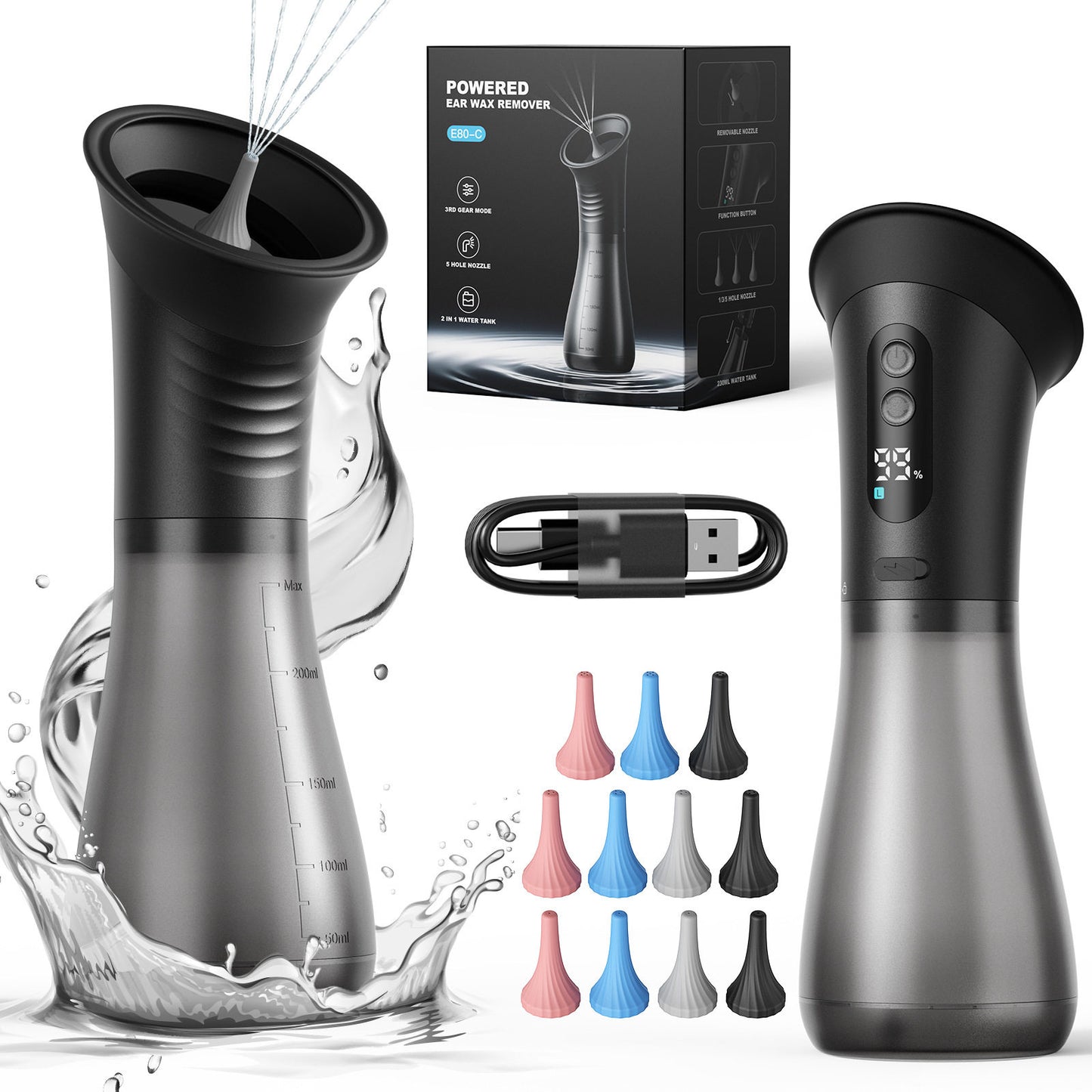 Electric ear cleaner