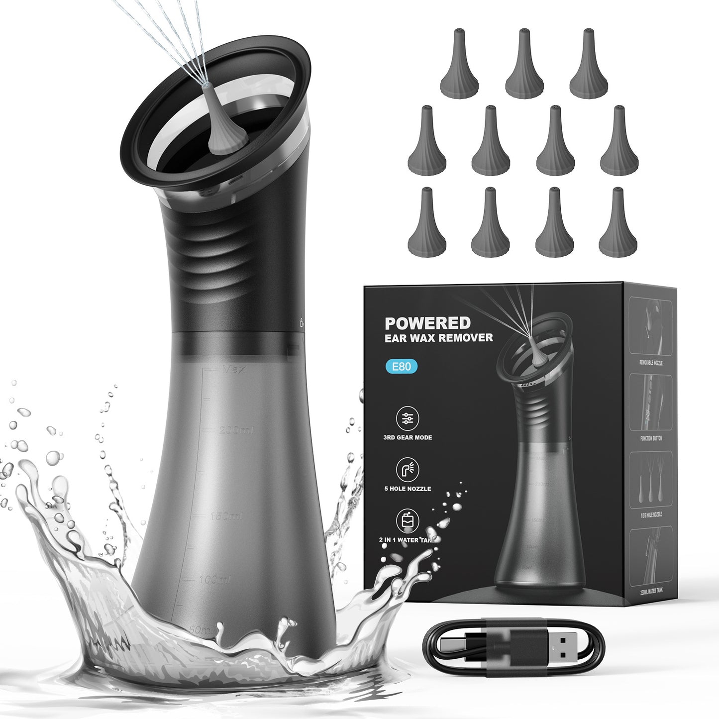 Electric ear washer