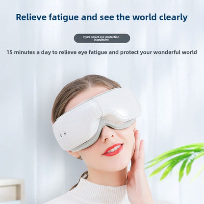 Electric Eye Massager with Heat and Vibration
