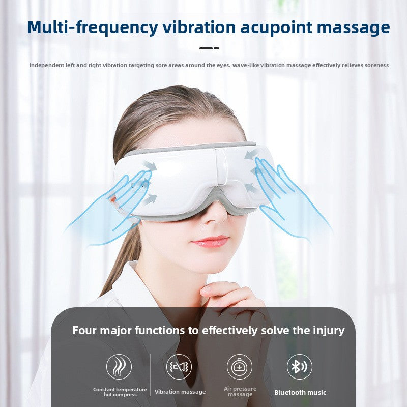 Electric Eye Massager with Heat and Vibration