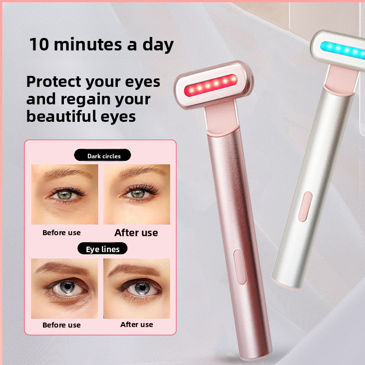 Electric Eye Massager with LED Light Therapy
