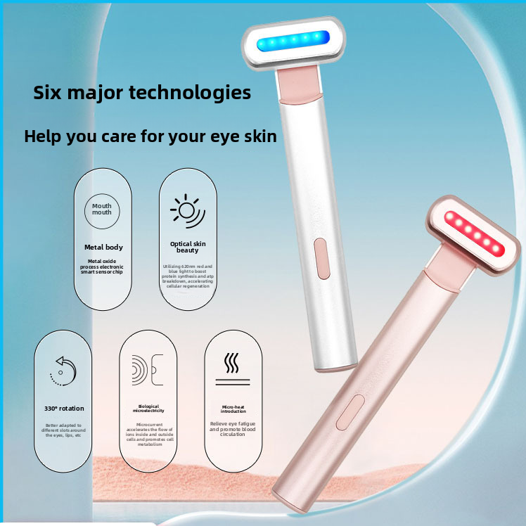 Electric Eye Massager with LED Light Therapy