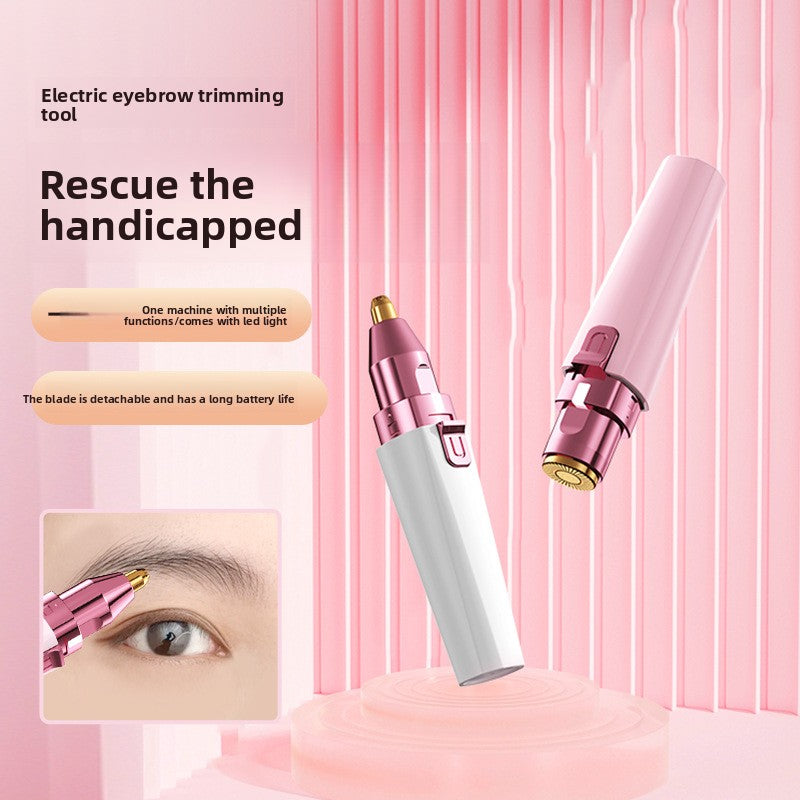 Electric Eyebrow Trimmer and Facial Shaver