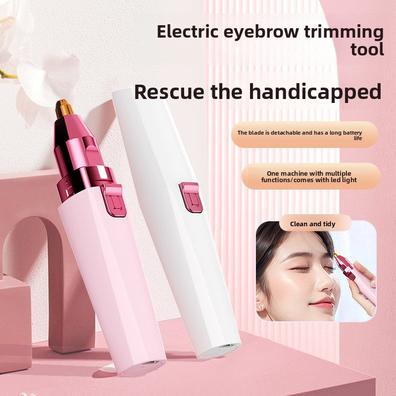 Electric Eyebrow Trimmer and Facial Shaver
