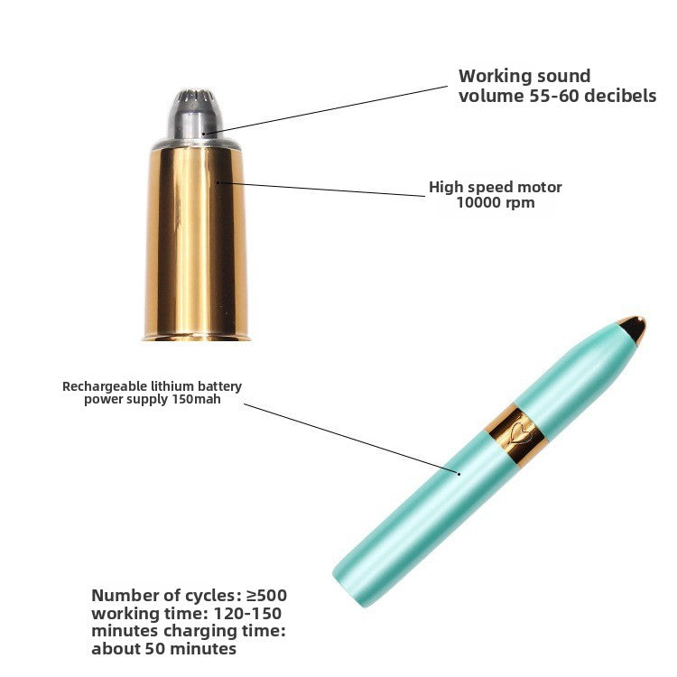 Electric eyebrow trimmer