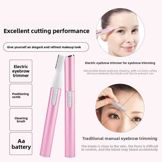 Electric Eyebrow Trimmer Shaver