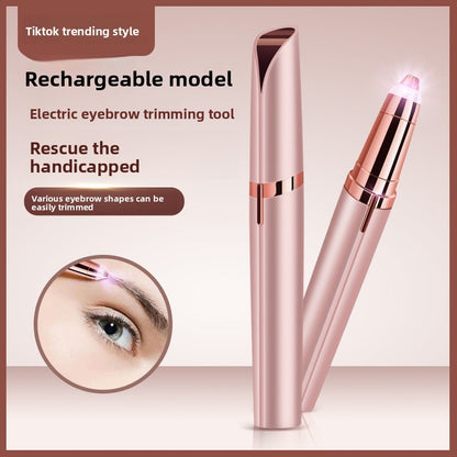 Electric eyebrow trimmer