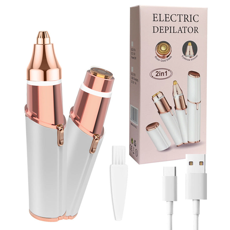 Electric eyebrow trimmer