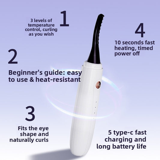 Electric Eyelash Curler Makeup Tool