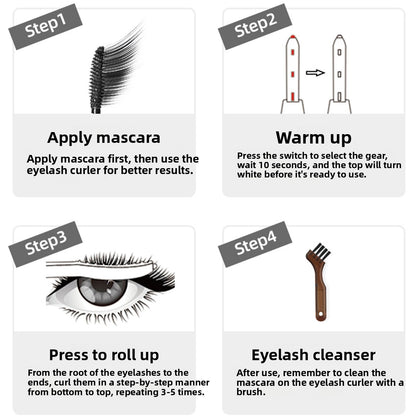 Electric eyelash curler