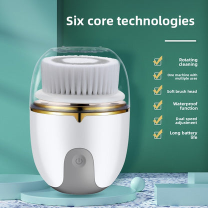 Electric facial cleanser
