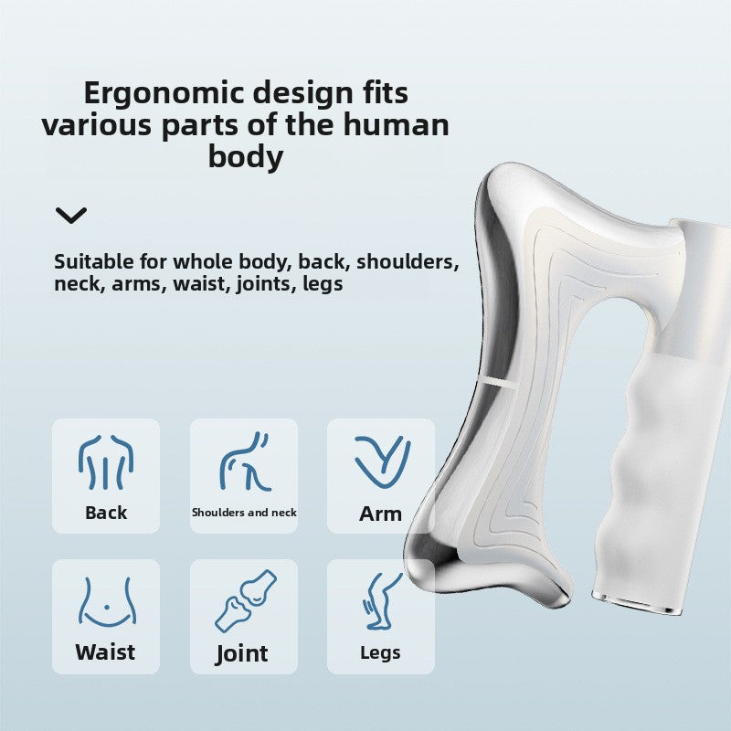 Electric Fascia Scraper with Heating and Vibration Massage