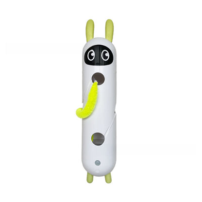 Electric Feather Pet Toy with Suction Cup