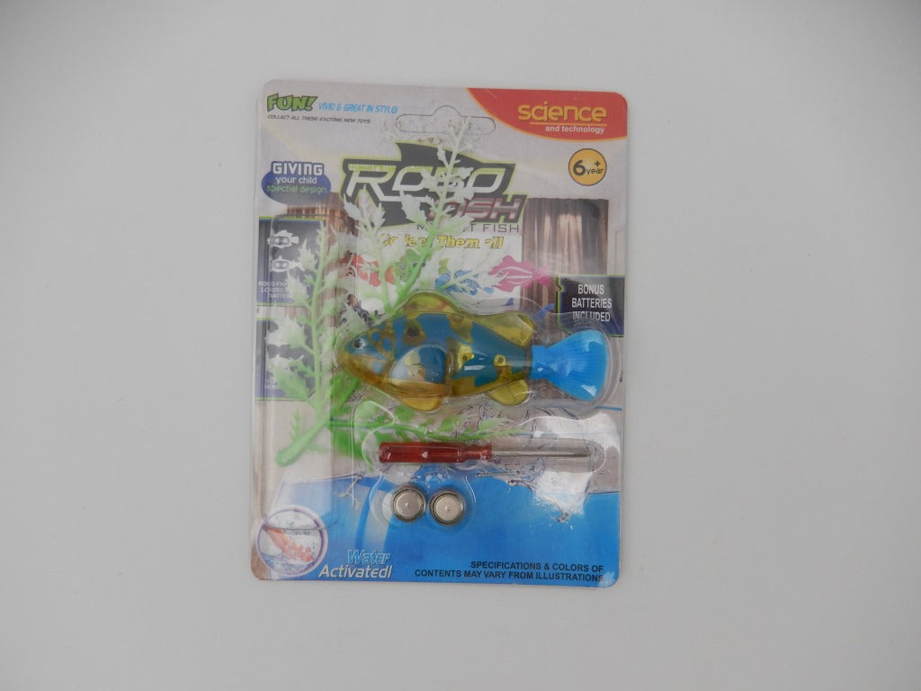 Electric fish bathing toy