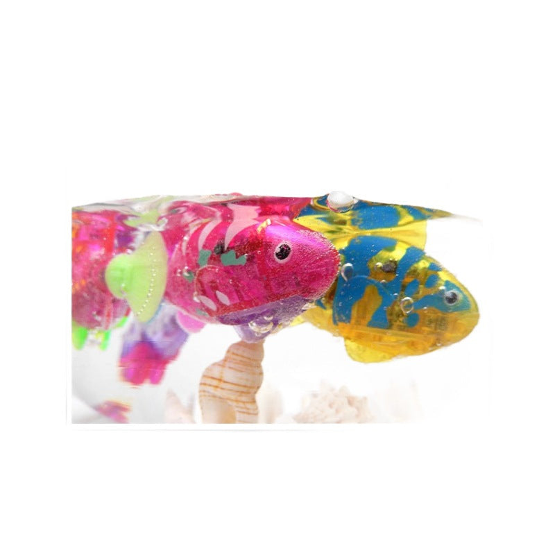Electric fish bathing toy