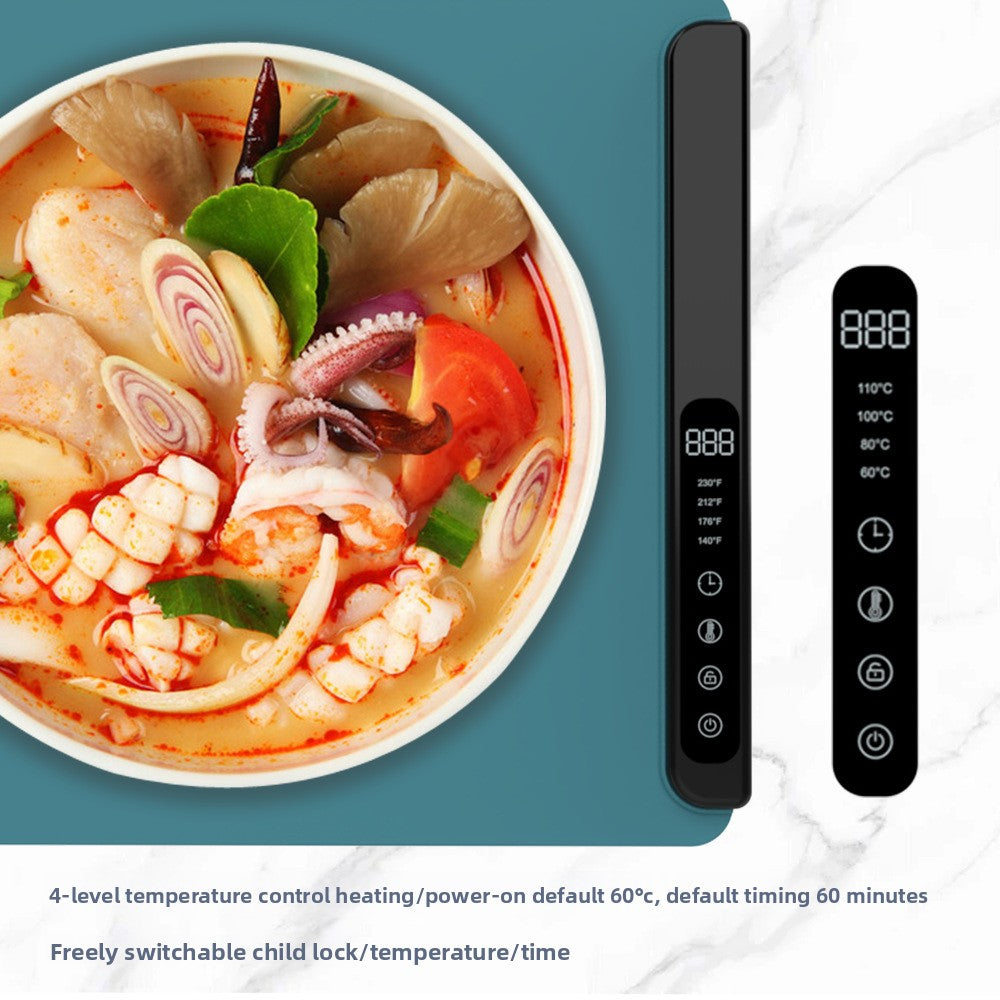 Electric food warmer plate