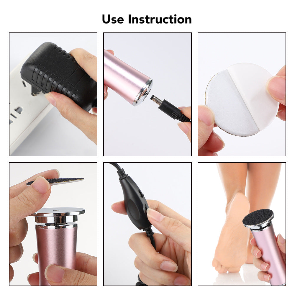 Electric Foot Grinder Pedicure Callus Remover Kit