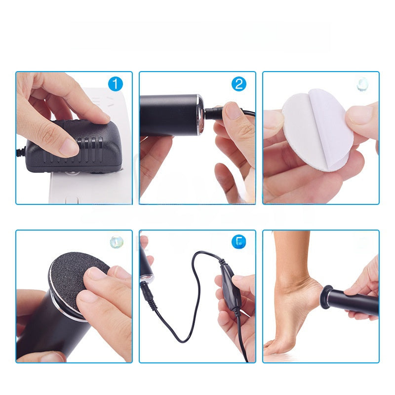 Electric foot grinder