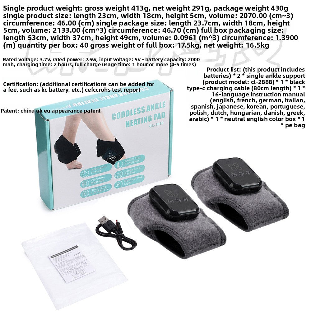 Electric foot massager