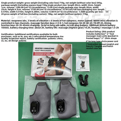 Electric foot massager