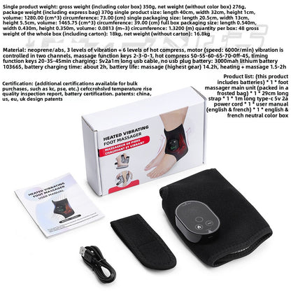 Electric foot massager