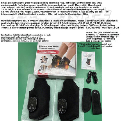 Electric foot massager