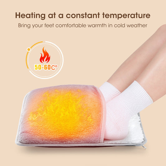 Electric foot warmer