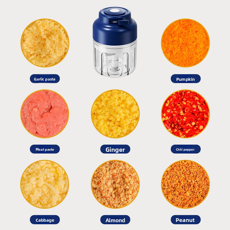 Electric garlic crusher