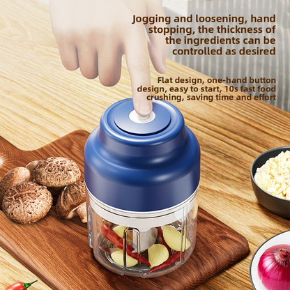 Electric garlic crusher