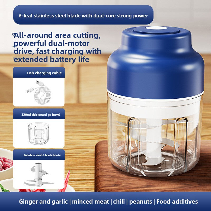Electric garlic crusher