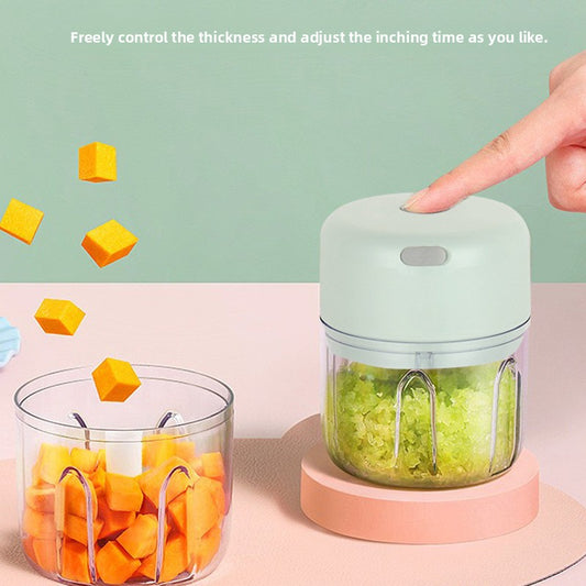 Electric garlic crusher