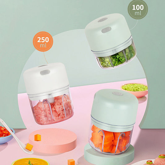 Electric garlic crusher