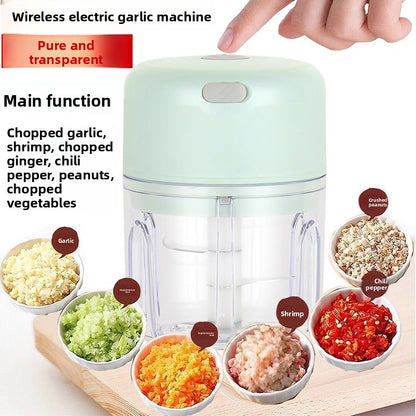 Electric garlic crusher