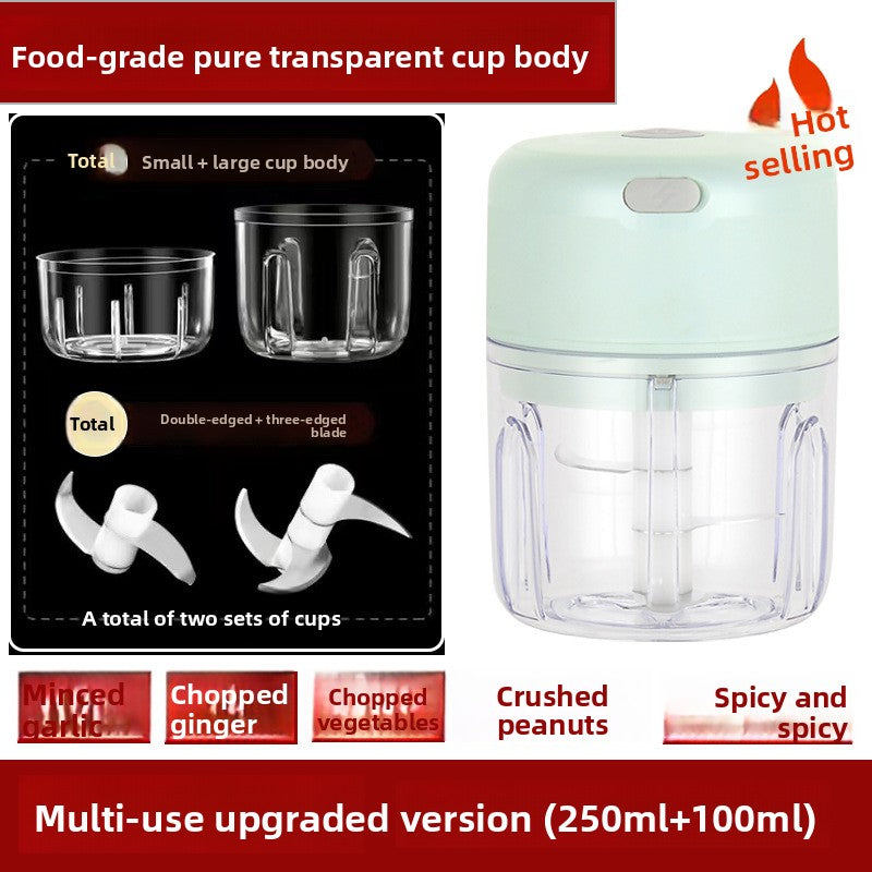 Electric garlic crusher