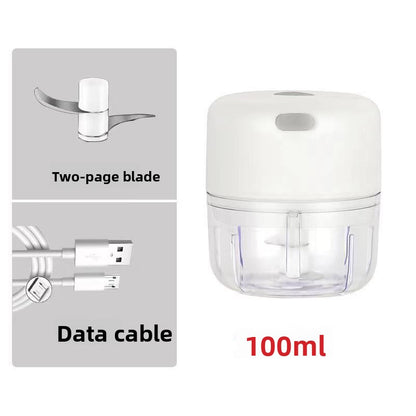 Electric garlic crusher