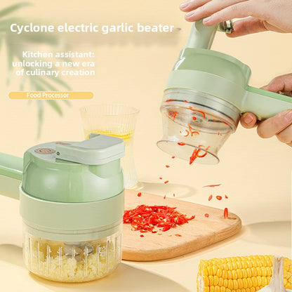 Electric garlic grinder