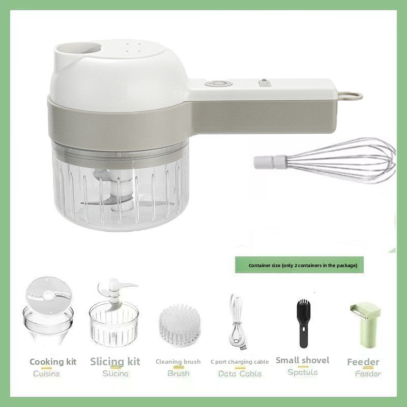 Electric garlic grinder