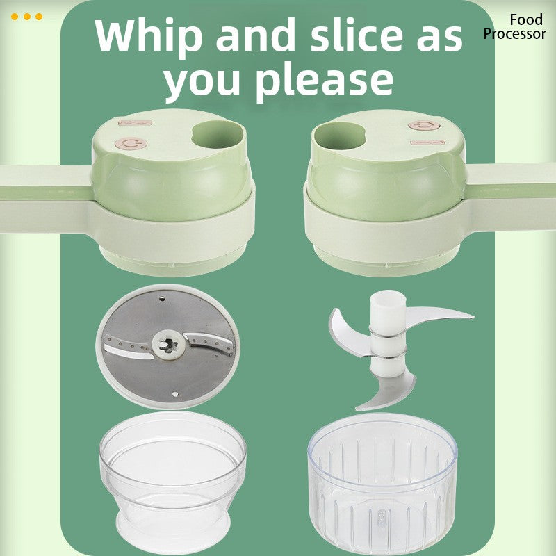 Electric garlic grinder