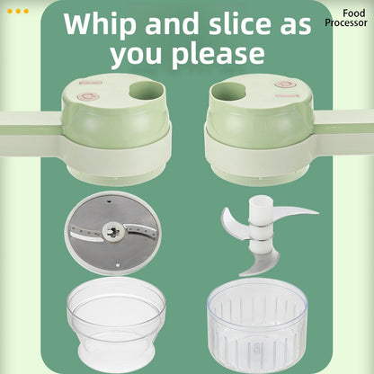 Electric garlic grinder