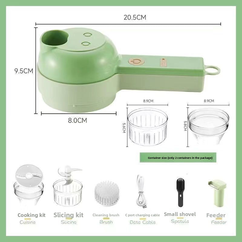 Electric garlic grinder