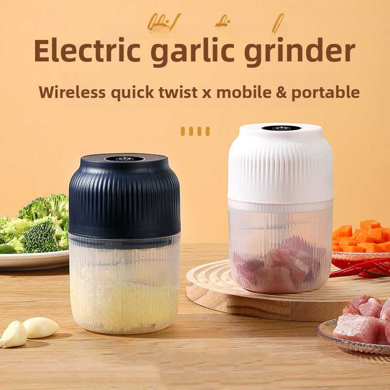 Electric Garlic Mincer and Grinder
