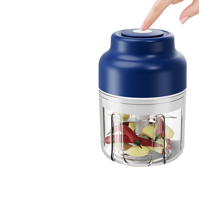 Electric garlic press