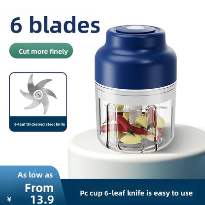 Electric garlic press