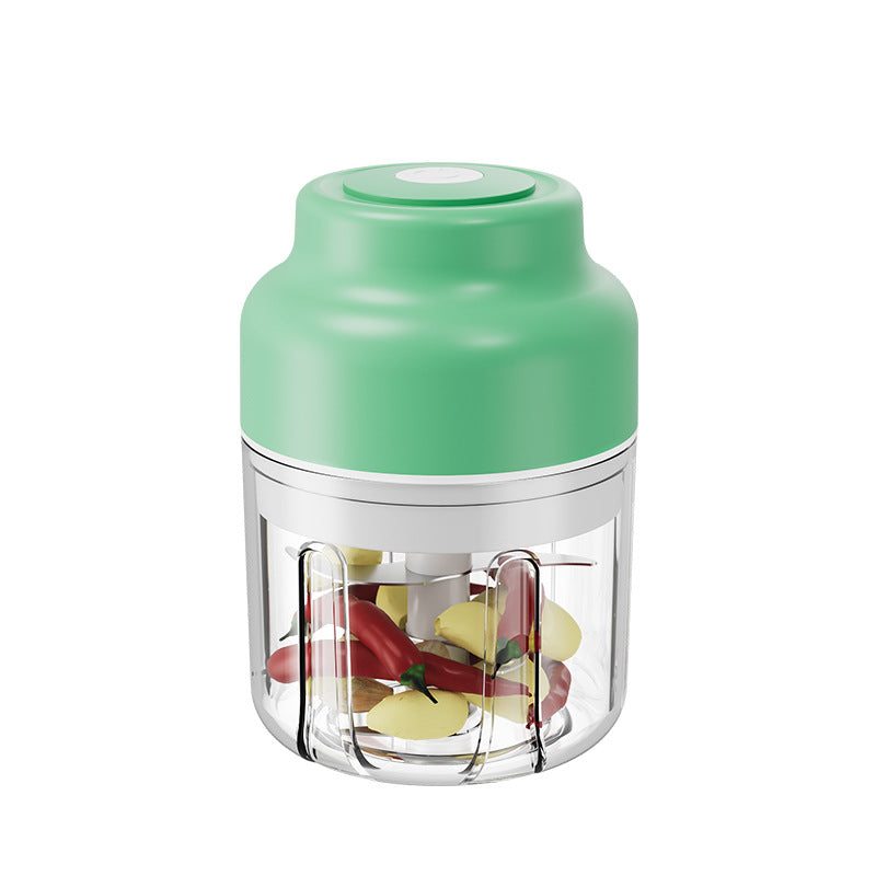 Electric garlic press