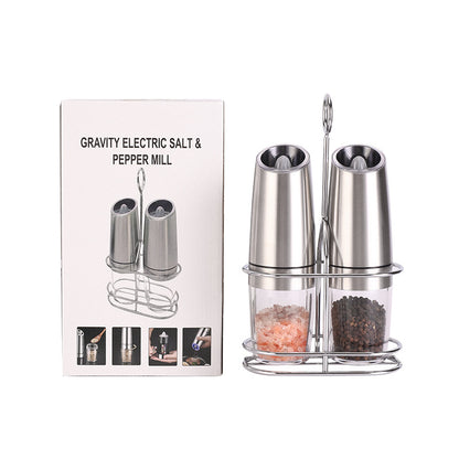 Electric Gravity Pepper and Salt Grinder