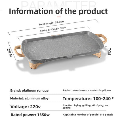 Electric griddle