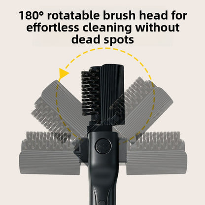 Electric Grill Cleaning Brush with Stainless Steel Scraper