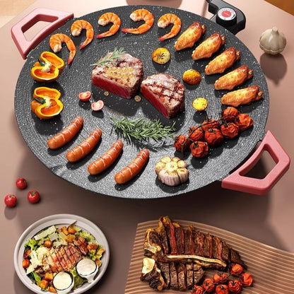 Electric Grill Pan Multifunctional All-In-One Frying Pan